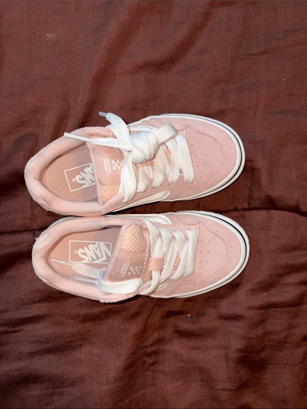 Vans light pink